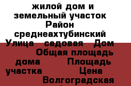 жилой дом и земельный участок › Район ­ среднеахтубинский › Улица ­ садовая › Дом ­ 16/1 › Общая площадь дома ­ 64 › Площадь участка ­ 1 708 › Цена ­ 1 100 000 - Волгоградская обл., Среднеахтубинский р-н, Красный Сад п. Недвижимость » Дома, коттеджи, дачи продажа   